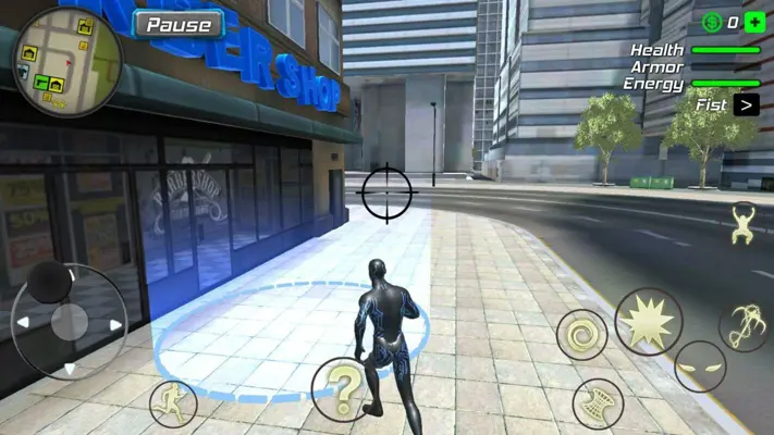 Black Hole Hero Vice Vegas Rope Mafia android App screenshot 10